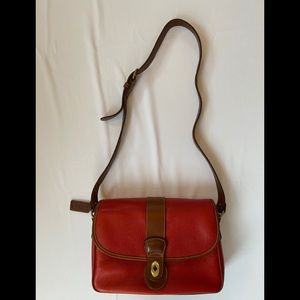COACH Red Leather Handbag